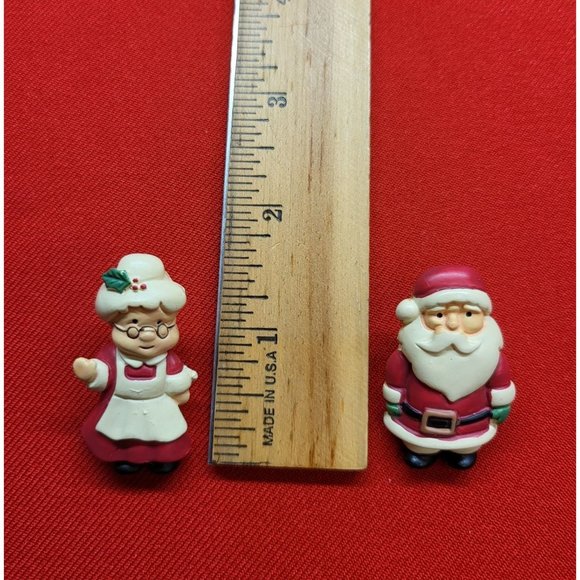 Christmas Mr & Mrs Santa Earrings Earrings - Picture 5 of 7